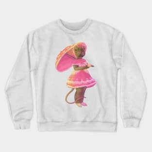 Frilly Little Rat Lady Crewneck Sweatshirt